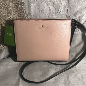 ♠️ Kate Spade ♠️ pink & black Hayden Crossbody NWT